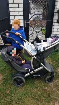 Детская коляска для двойни Hauck. Дитячий візок для двійні Hauck.