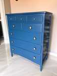 Comoda 8 Gavetas Azul