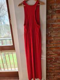 38 sukienka Reserved czerwona/koralowa