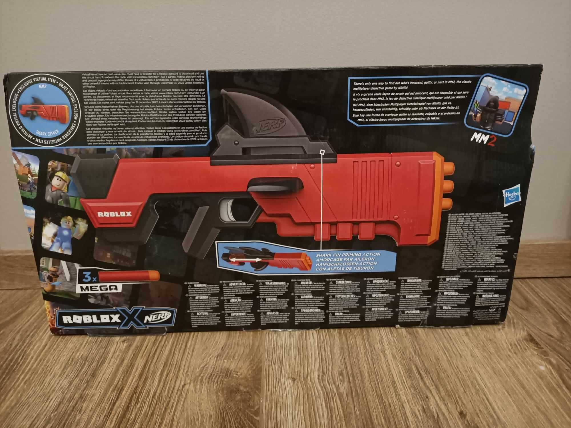 Nerf Wyrzutnia MM2 Shark Seeker Mega F2489