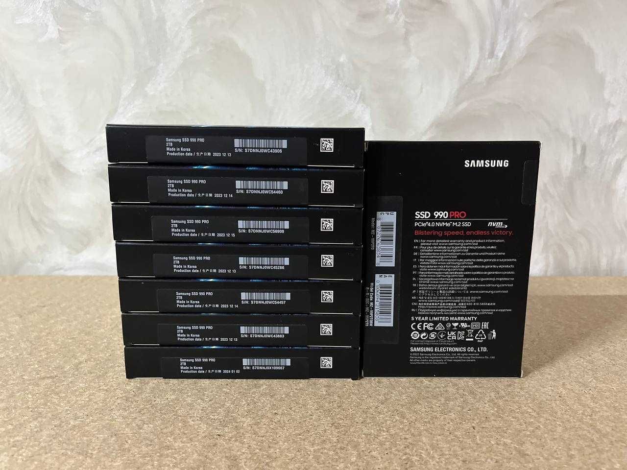 SSD накопичувач Samsung 990 PRO 2 TB Нові!