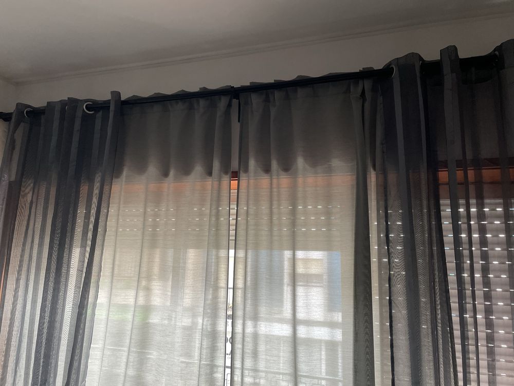 Cortinhas com varão