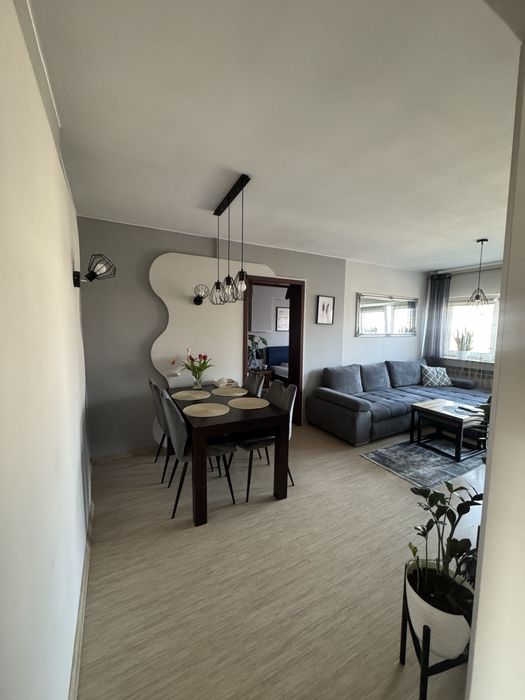 Piękne lustro duze srebrne Jysk glamour