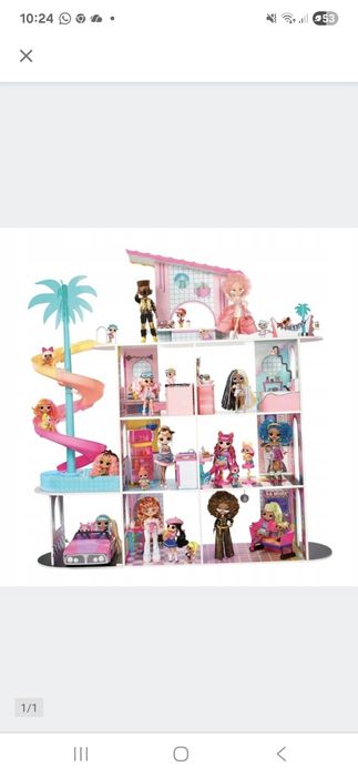 Domek LOL SUPRISE fashionable house + akcesoria
