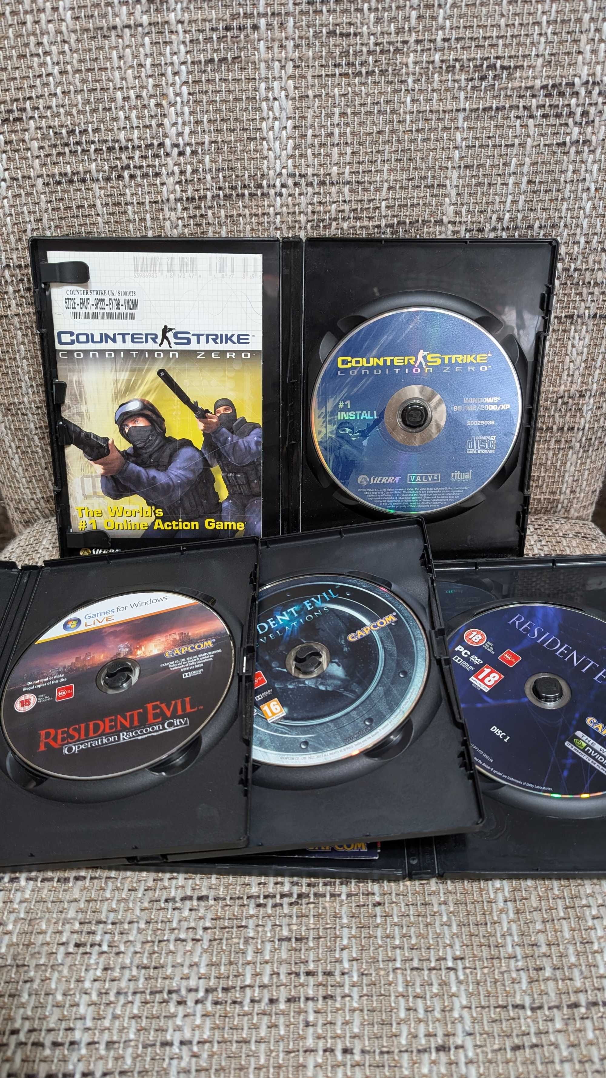 Jogos PC Counter-Strike / Resident Evil / The Sims (PT)