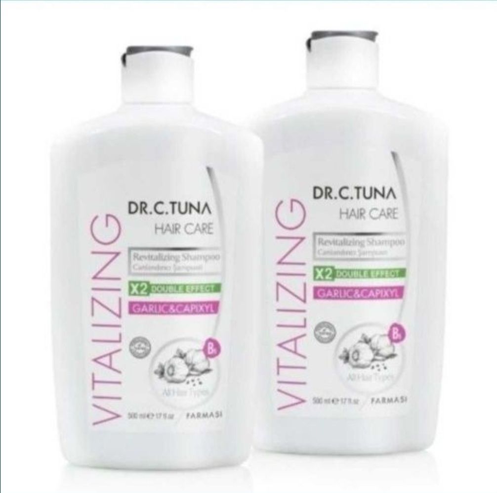 2x szampon 500ml z czosnkiem i capixylem dr.C.Tuna