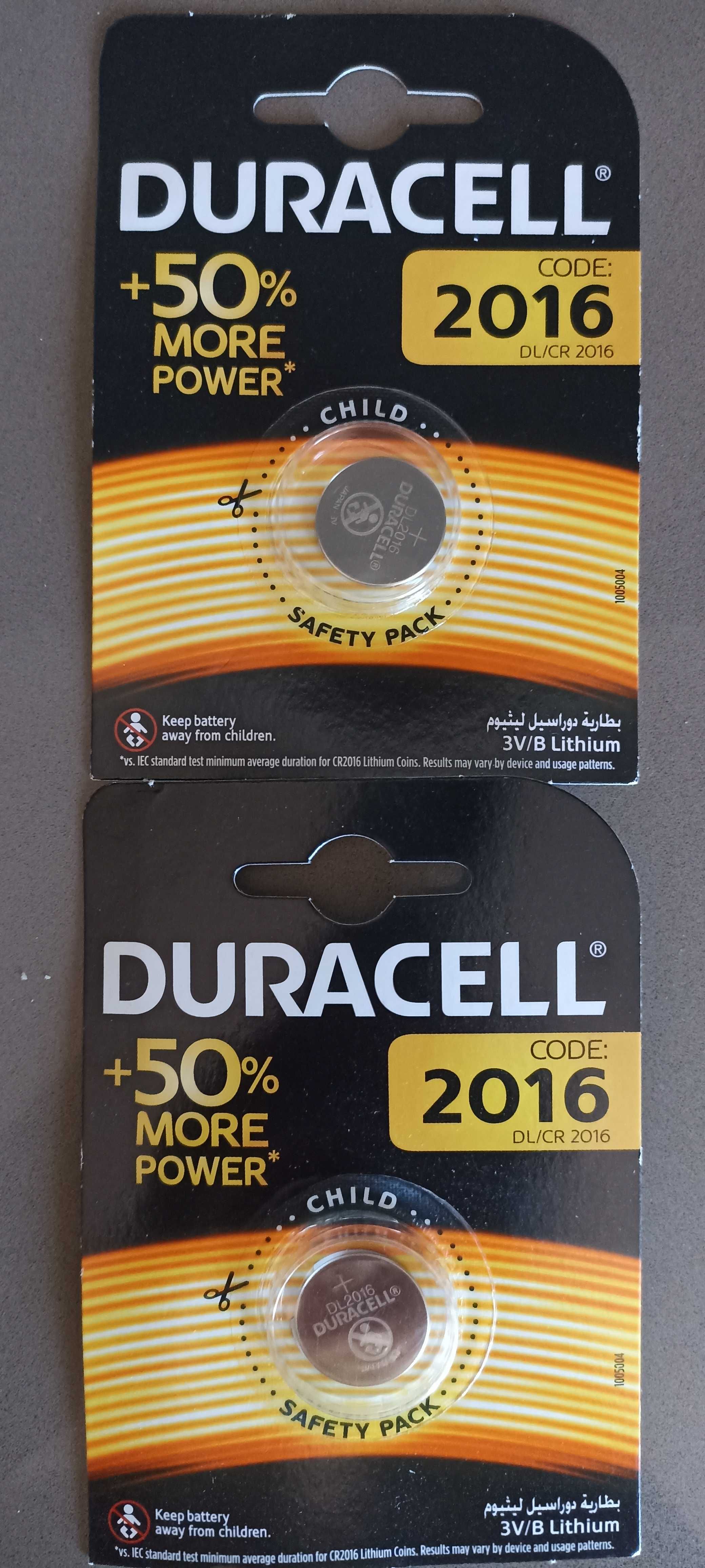 Pilha DURACELL DL/CR 2016 3V