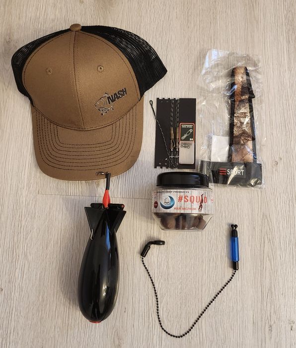 Zestaw akcesoriów karpiowych