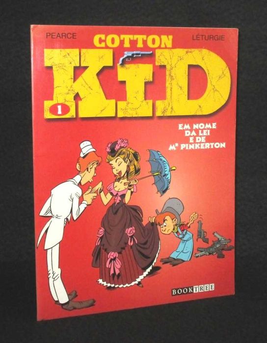 Livro BD Em Nome da Lei e de Mr Pimkerton Cotton Kid