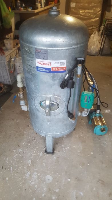 Zbiornik hydroforowy 150l + pompa kompletny zestaw.