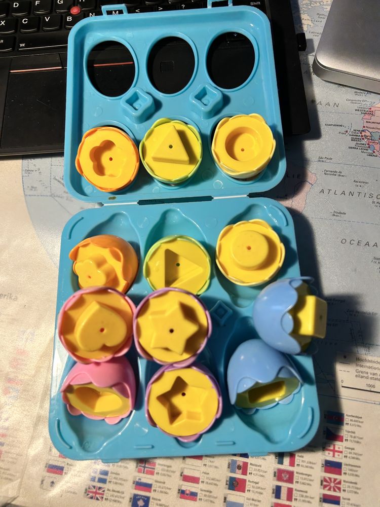 Jajka - układanka edukacyjna - zabawka