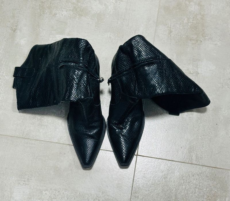 Ковбойки/козаки Zara, ід.стан, 38 р, шкіра