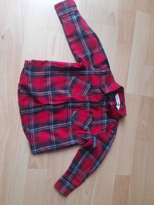 Koszula chlopięca w kratę