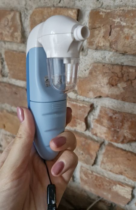 Aspirator elektryczny Haxe do nosa wymienne nakładki melodie