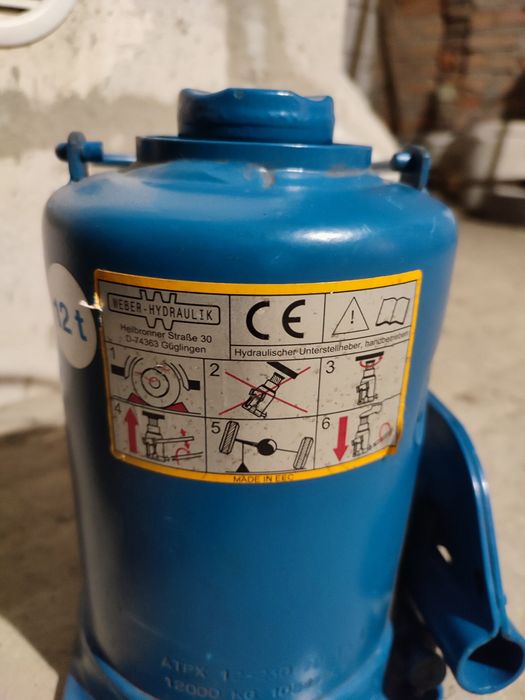 Новий гідравлічний домкрат 12т  Weber Hydraulik ATPX 12-230