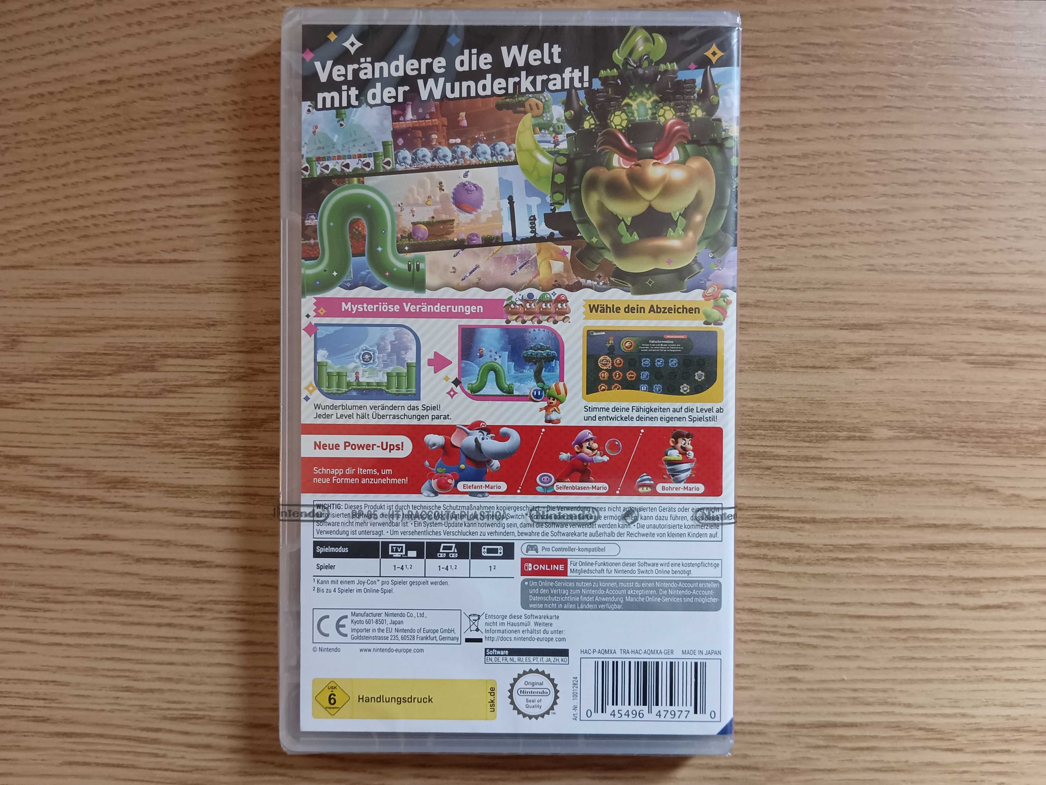 Super Mario Bros. Wonder na Nintendo Switch (nowa w folii)