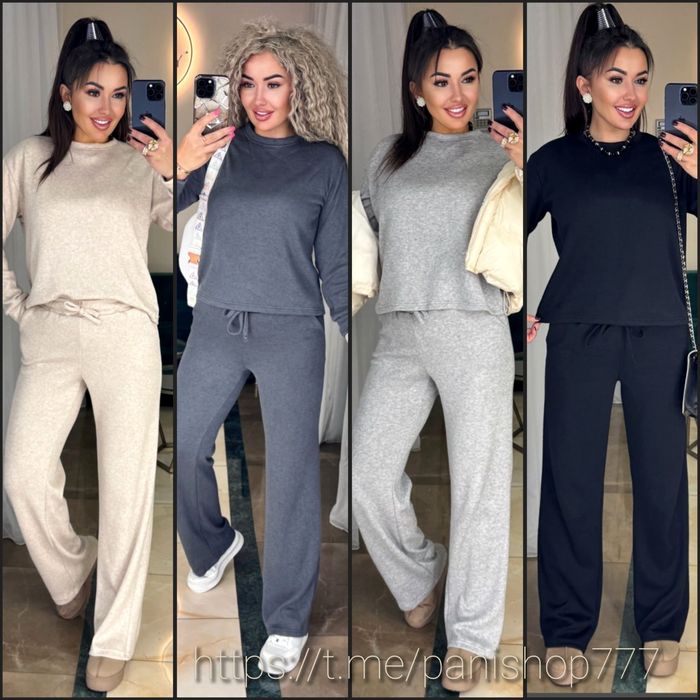 ‼️Жіночий ангоровий костюм. Двостороння ангора. Р.42-44,46-48,48-50