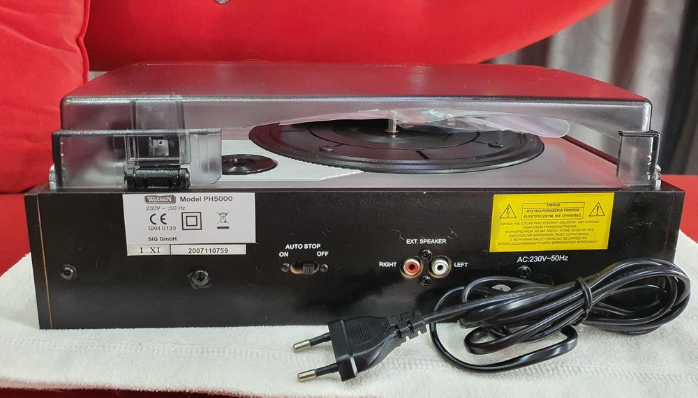 Gramofon Watson PH 5000 idealny stan