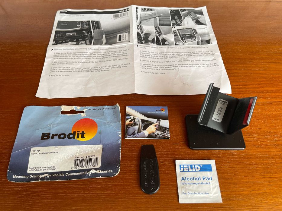 Кронштейн Brodit ProClip 855178 для Toyota Land Cruiser 200 16-19