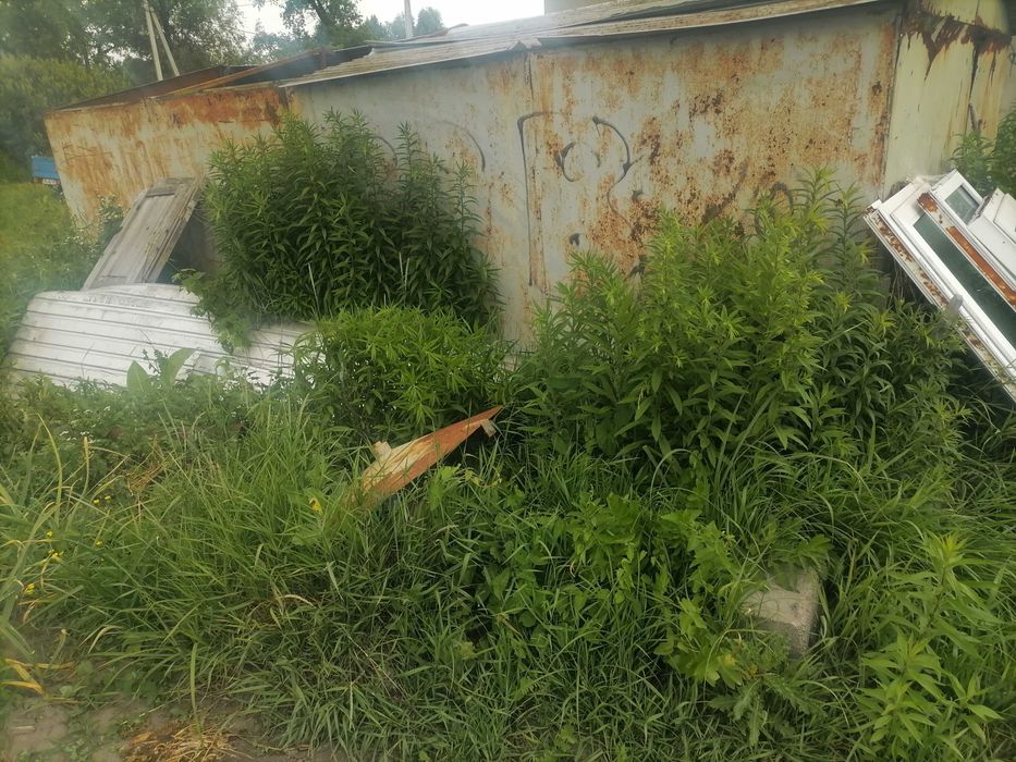 Продам розбірний гараж з листової сталі