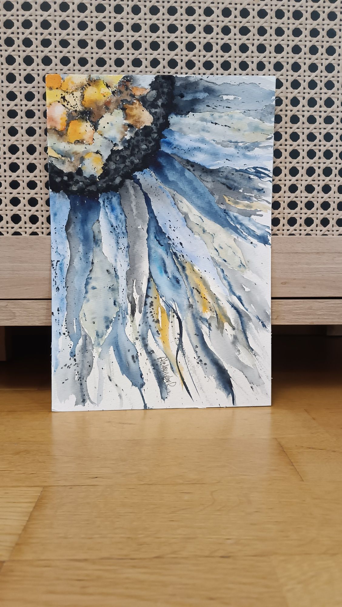 Obrazek akwarela A4