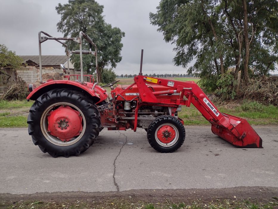 Massey Ferguson 135 z ładowaczem oryginał (mf255,3512,235,133)