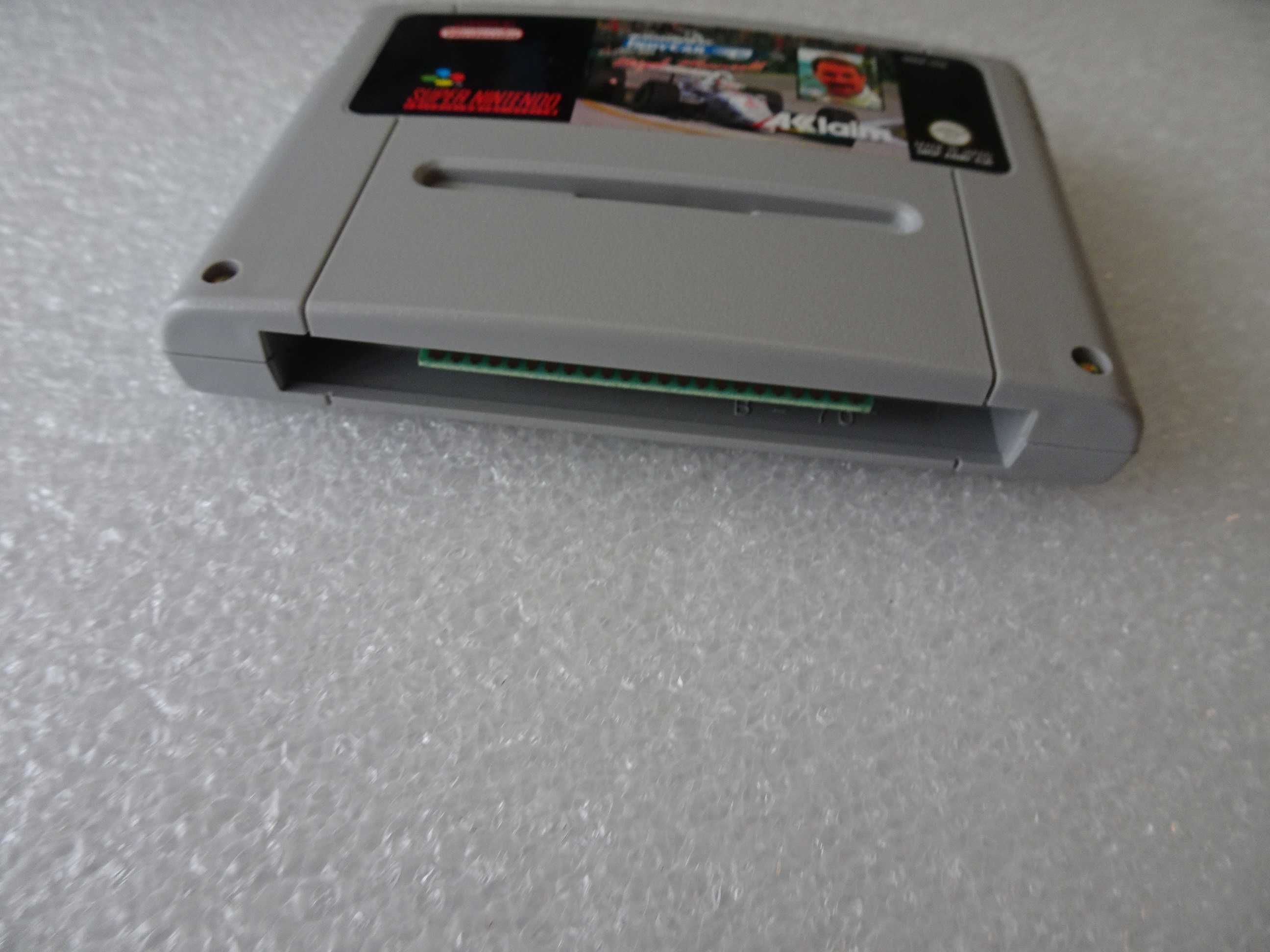 Jogo Super Nintendo Newman Haas Indy Car Nigel Mansell