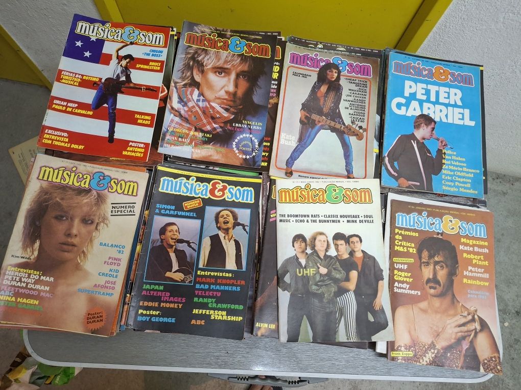 Revista musica e som vintage