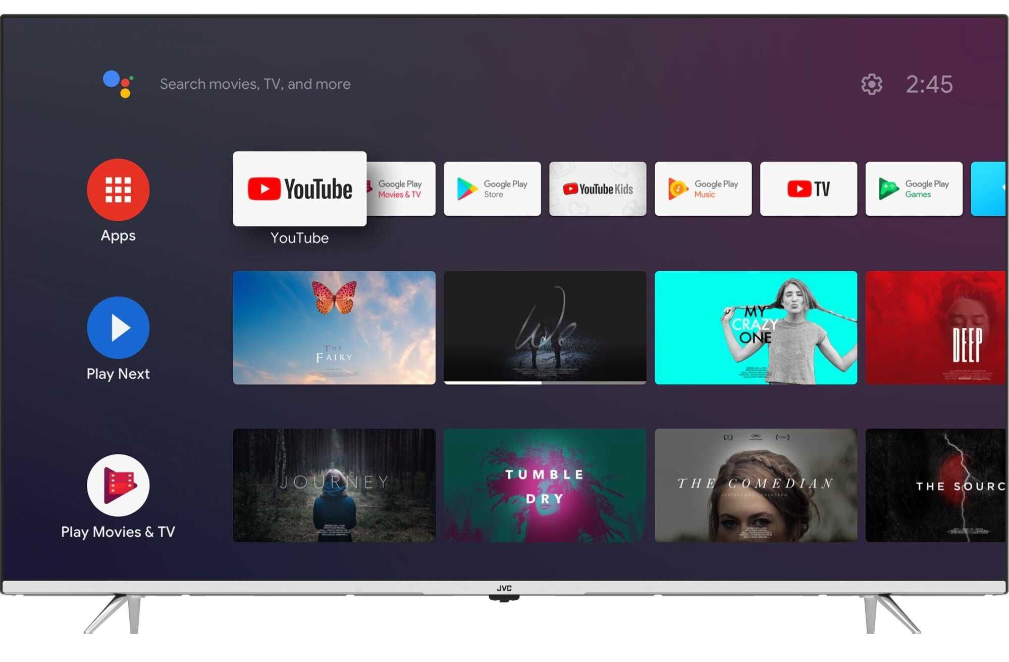 Telewizor JVC 32" LED FullHD AndroidTV WiFi DVB-T2/HEVC LT32VAF5000