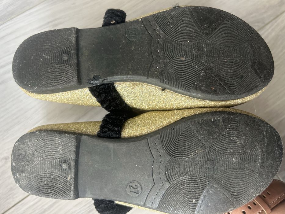 Złote balerinki rozm 27