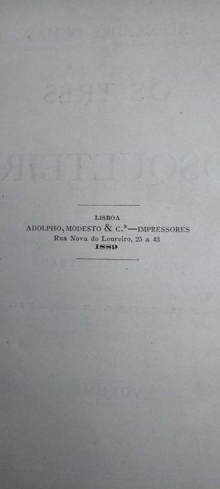 Os Três Mosqueteiros por Alexandre Dumas