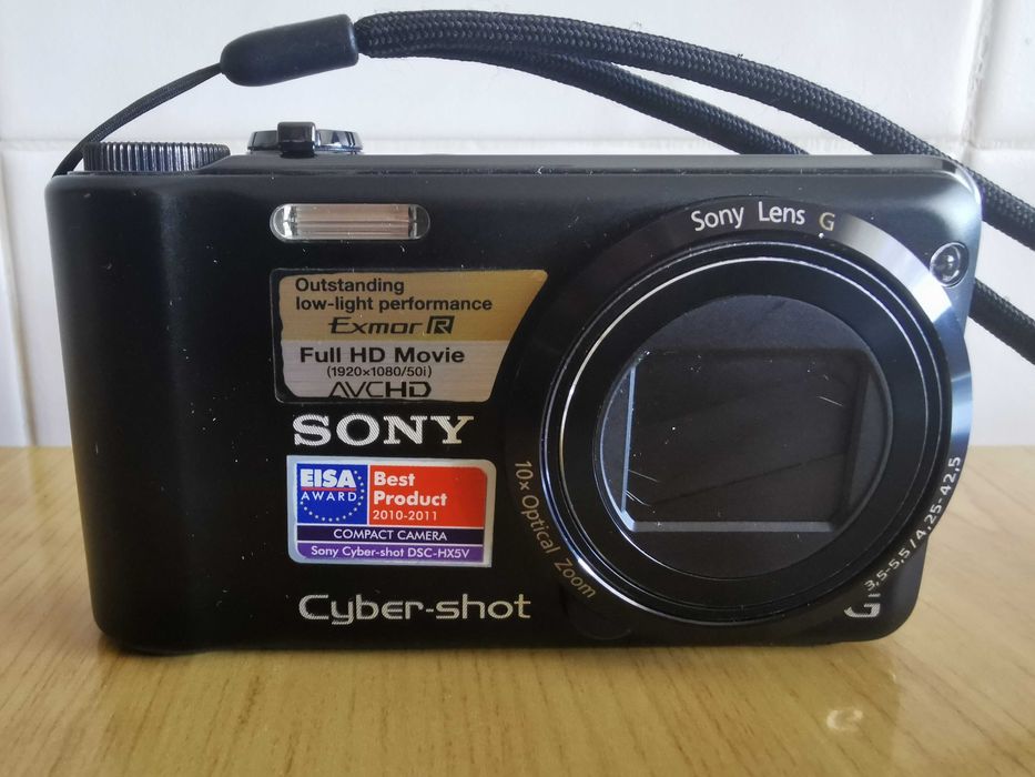 Máquina Fotográfica Sony Cyber-shot DSC-HX5V - USADA, COMO NOVA