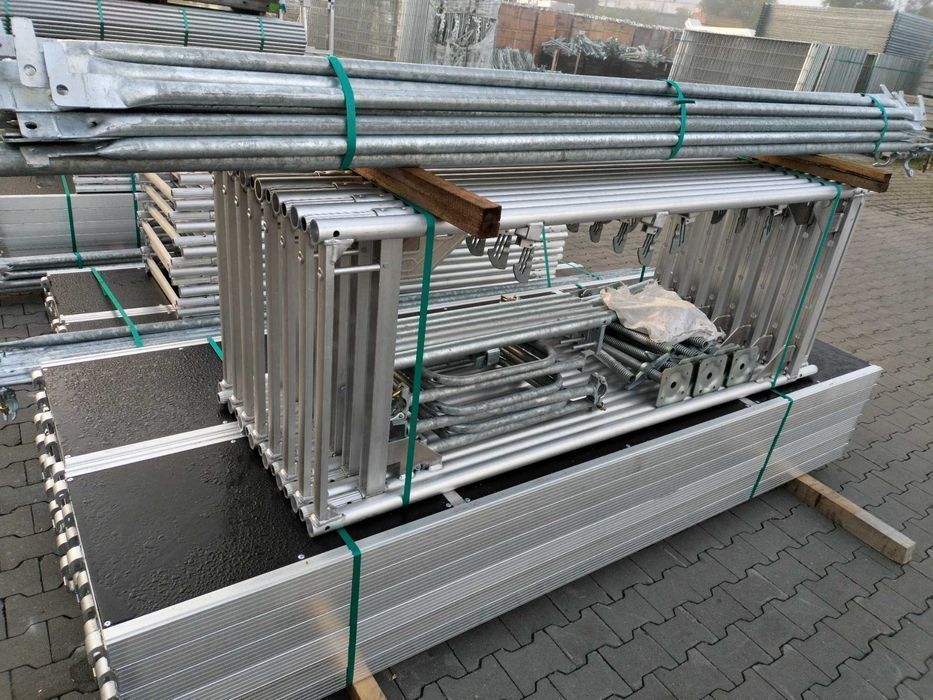 Rusztowanie aluminiowe typ baumann altrad klinowe 73  200m2