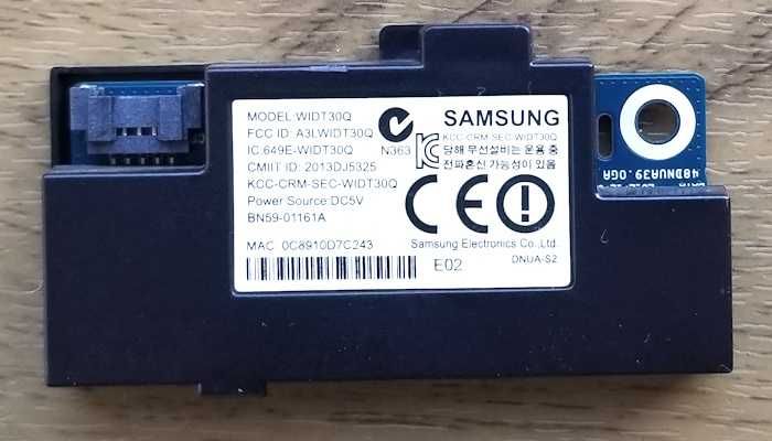 Moduł Wi-Fi WIDT30Q BN59.01161A z TV Samsung