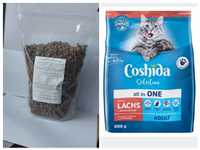 3 opakowania karmy suchej Coshida po 800 gram.