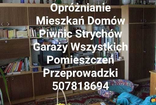 Opróżnianie Zagraconych Mieszkań Domów Piwnic Przeprowadzki  Opole