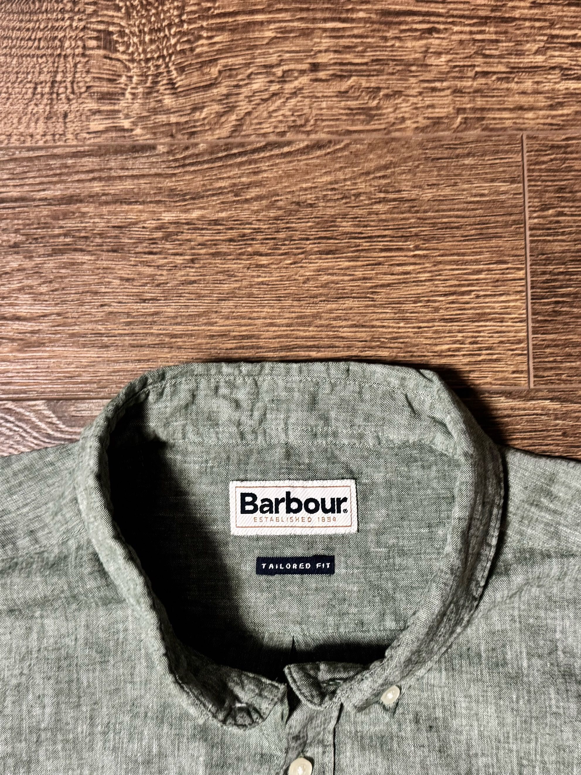 Льняная рубашка Barbour .