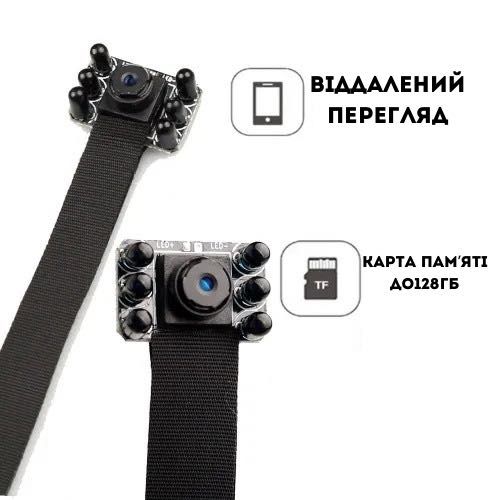 ‼️Мини-камера на шлейфе Wi-Fi 1080P с ночным видением и аккумулятором