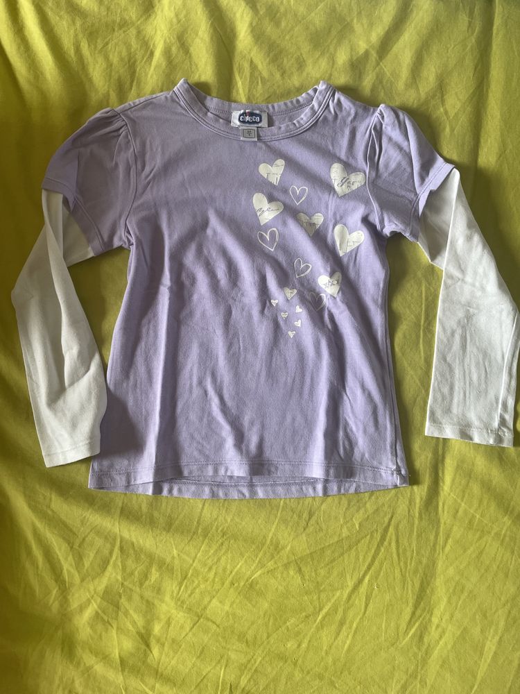Tshirts com mangas varias marcas menina 4/5 anos