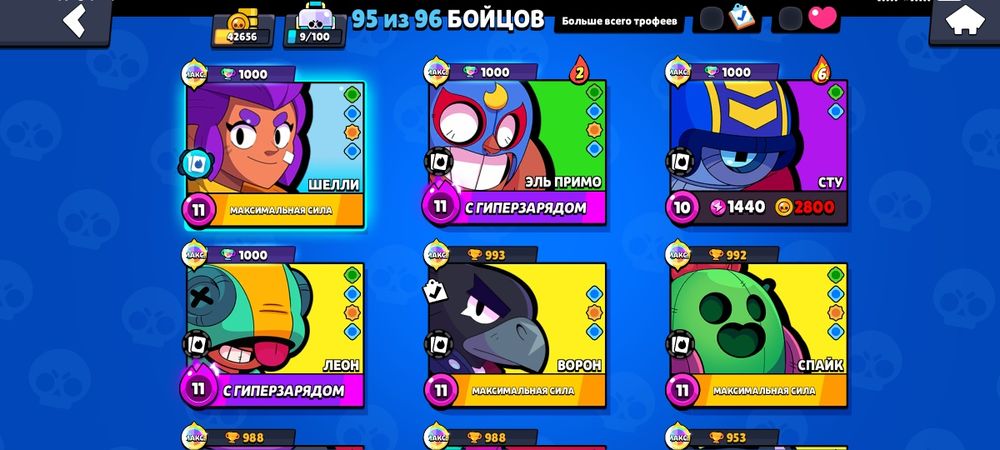 Хороший акаунт бравл старс