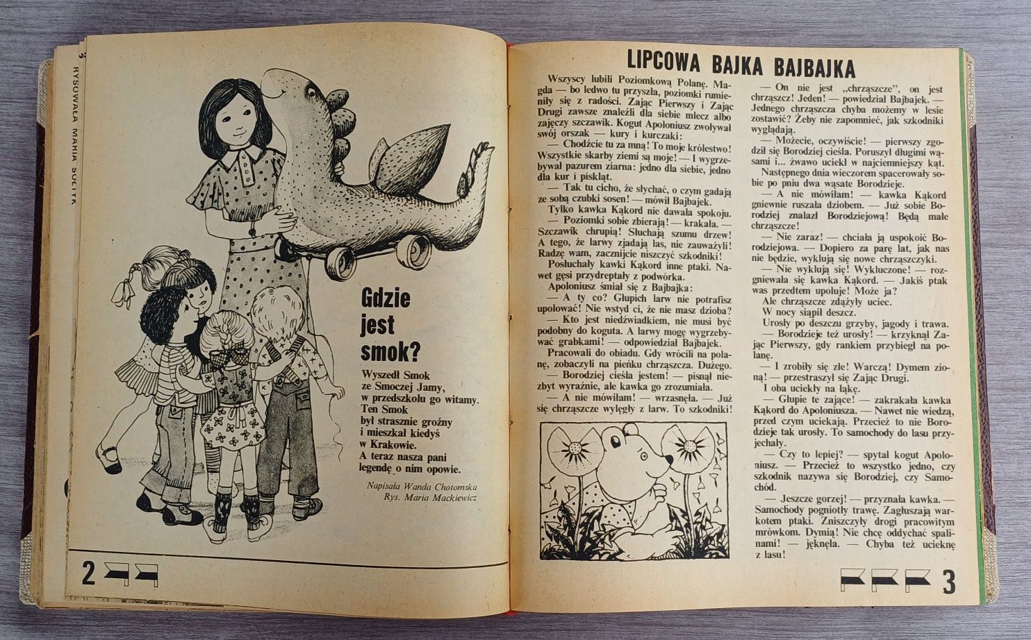 MIŚ dwutygodnik dla dzieci * 1978 * oprawiony rocznik