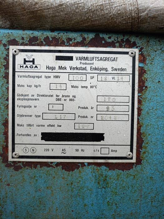 Suszarnia do kukurydzy