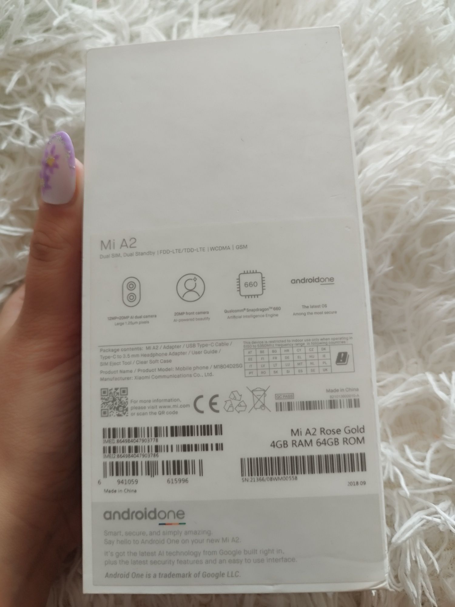 Xiaomi mi A2 Dual SIM