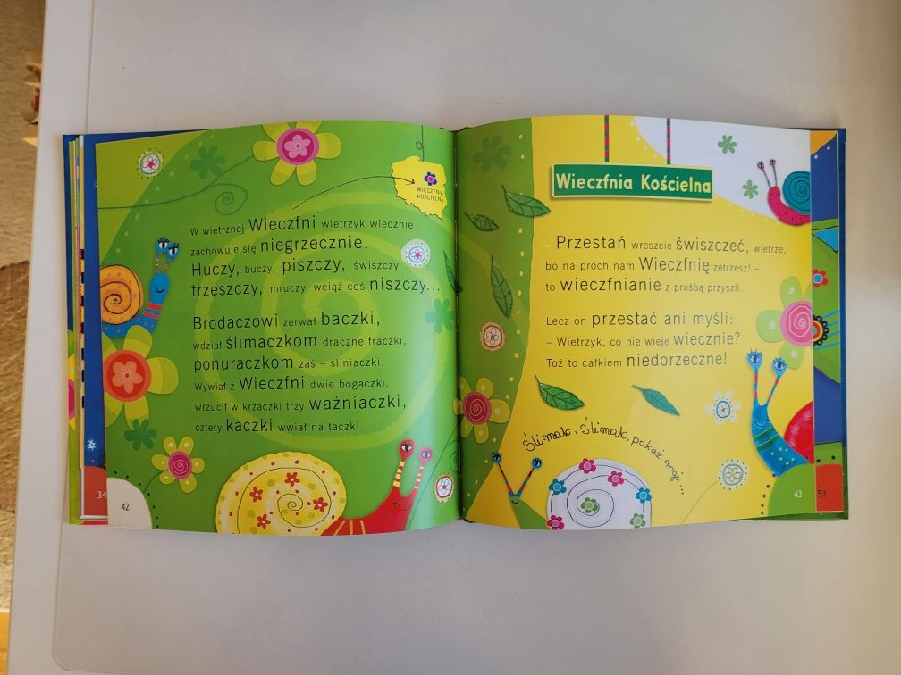 WIERSZEM PO MAPIE książka Agnieszka Frączek