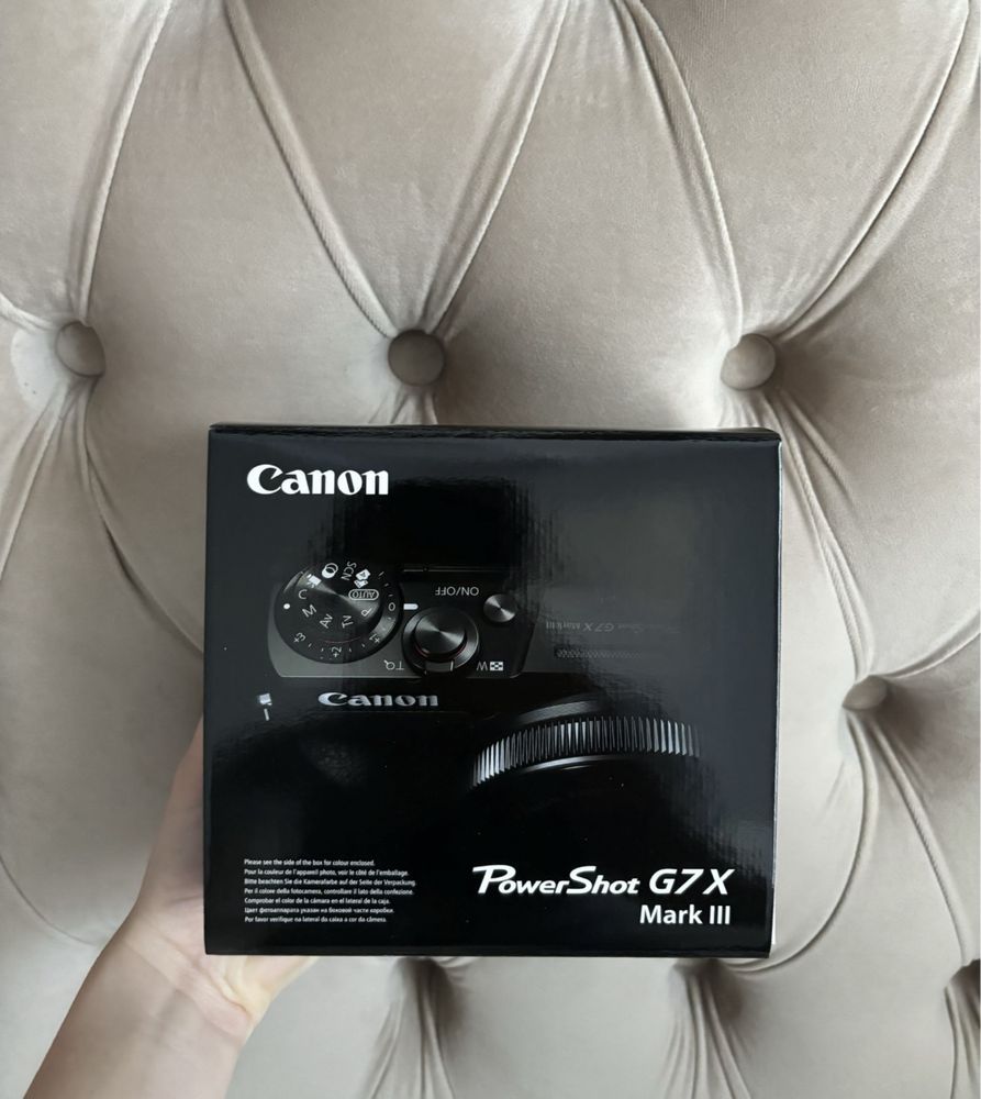 Canon g7x Mark III 2 lata gwarancji