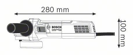 Szlifierka Kątowa 125Mm Gws 9-125 Bosch 900W