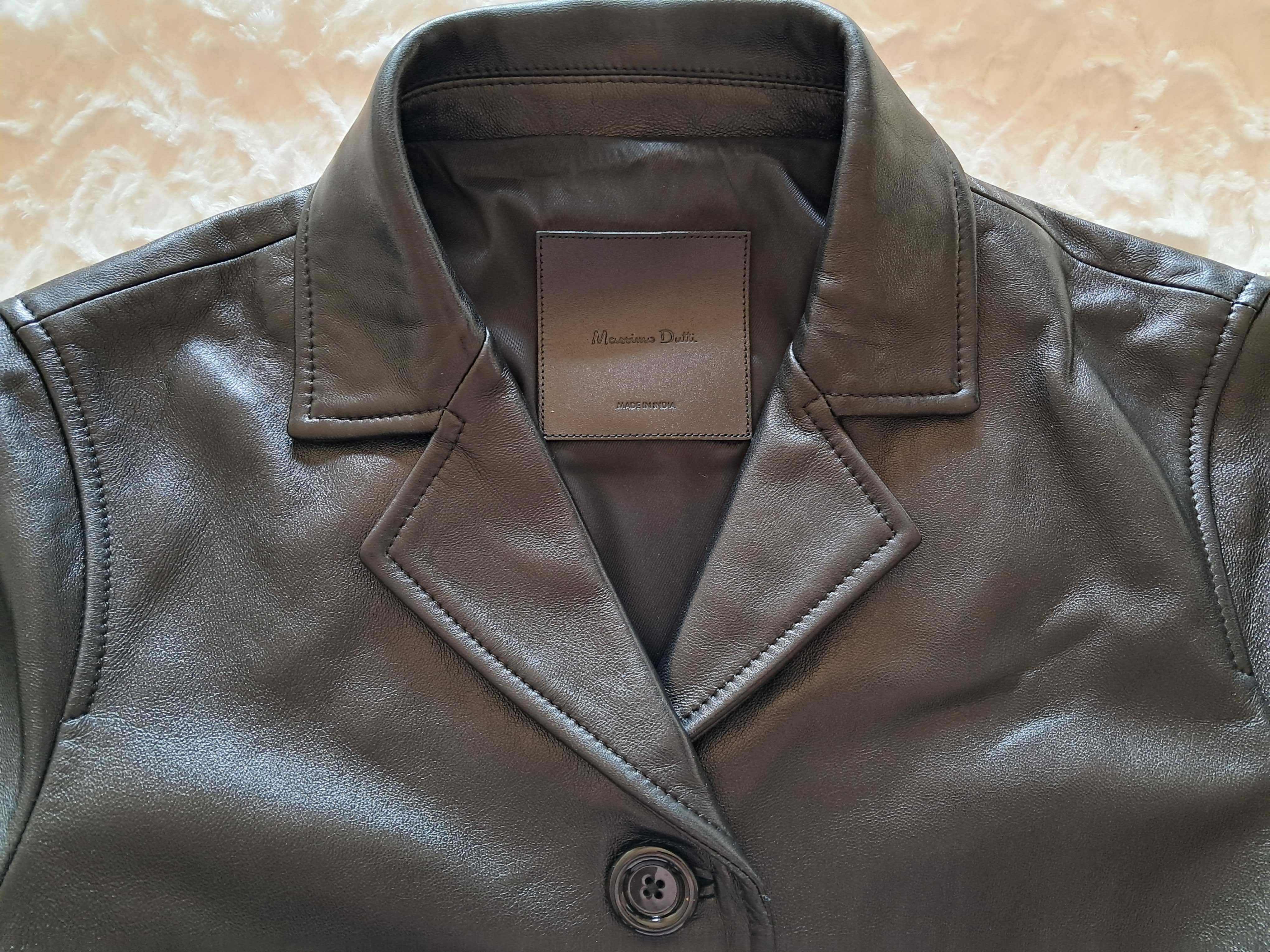 Jaqueta pele Massimo Dutti