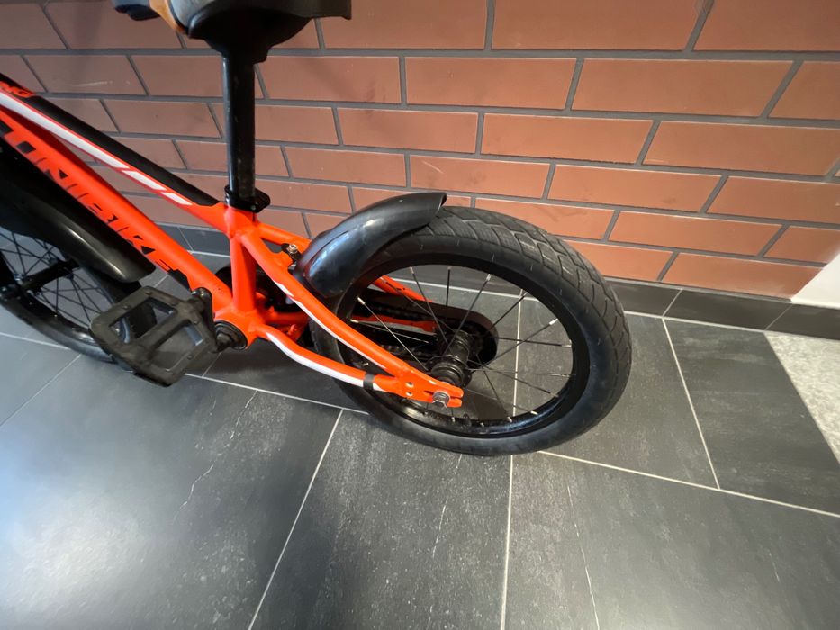 Rower dziecięcy Unibike Viking, 16 cal plus kask