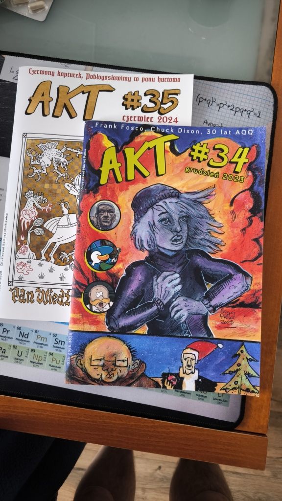 AKT - magazyn komiksowy, numery #34 i #35