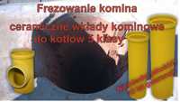 Frezowanie komina